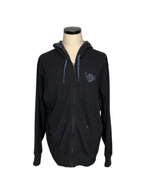 Phish Official Merchandise XL Zip-Up Black Hoodie by PlayBack